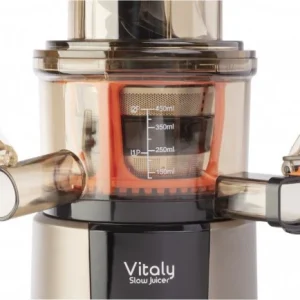 Fakir Vitaly Slow Juicer Entsafter 9213001 Anthrazit/chrom 16