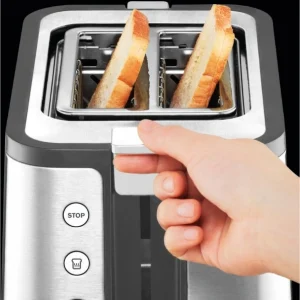 Krups KH 442 Control Line Kompakt-Toaster Edelstahl/schwarz 16