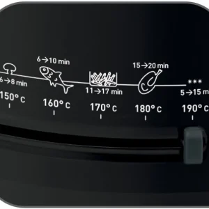 Tefal FF1608 Simply One Fritteuse Schwarz 13