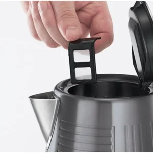 Russell Hobbs Geo Steel Wasserkocher Graphitgrau 8