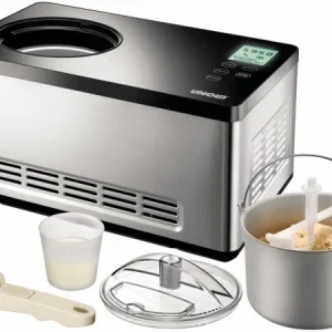 Unold 48845 Gusto Eismaschine Schwarz/edelstahl 12