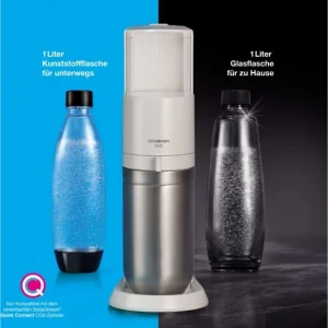 SodaStream DUO Wassersprudler Trinkwasser-Sprudler Weiß 8
