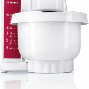 Bosch MUM48RE Küchenmaschine Weiß/rot 14
