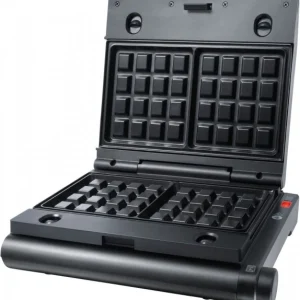Steba SG 55 Multi Snack Maker Kontaktgrill+Waffelautomat+Sandwichtoast Schwarz 16