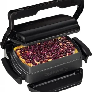 Tefal GC7148 Optigrill Snacking & Baking Kontaktgrill Schwarz 10