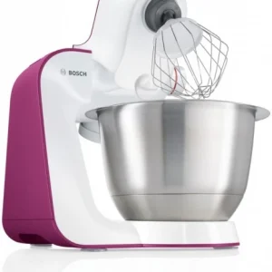 Bosch MUM54P00 Küchenmaschine Weiß/pink 7