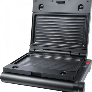 Steba SG 55 Multi Snack Maker Kontaktgrill+Waffelautomat+Sandwichtoast Schwarz 10
