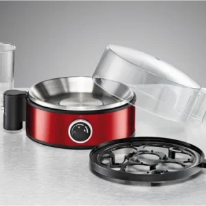 Rommelsbacher ER 405 R Red Edition Eierkocher Metallic Rot 12