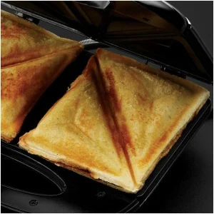 Russell Hobbs Cook@Home Deep Fill Sandwichtoaster Edelstahl/schwarz 18