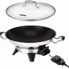 Unold 48736 Edel Elektro-Wok Edelstahl 17
