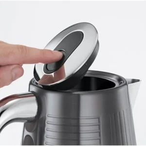 Russell Hobbs Geo Steel Wasserkocher Graphitgrau 10