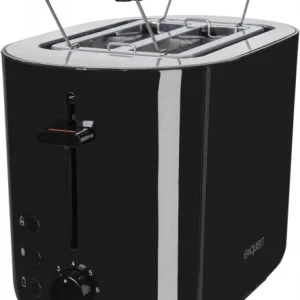 Exquisit TA 6103 Kompakt-Toaster Schwarz/inox 12