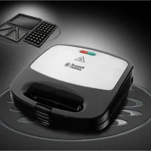 Russell Hobbs Fiesta 3-in-1 Deep Fill Sandwich-Toaster Mit Grillplatten Edelstahl/schwarz 16