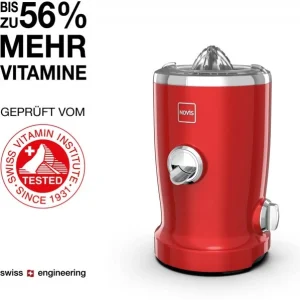 NOVIS VitaJuicer S1 Entsafter Rot 18