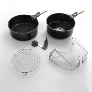 DeLonghi FH 1396/1 Multifry Extra Chef Plus Heißluft-Fritteuse Anthrazit/weiß 12
