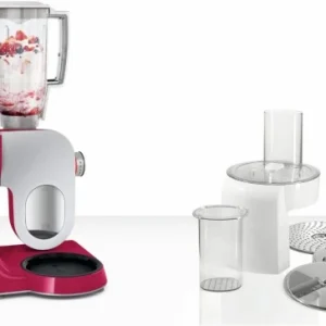 Bosch MUM58420 Küchenmaschine Diamant Rot/silber 18