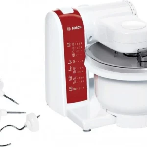 Bosch MUM48RE Küchenmaschine Weiß/rot 18