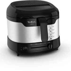 Tefal FF215D Uno M Fritteuse Schwarz/edelstahl 10