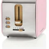 Nedis KABT510EPK Kompakt-Toaster Rosa 19