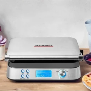 Gastroback Waffeleisen Advanced Control Waffelautomat Silber 14