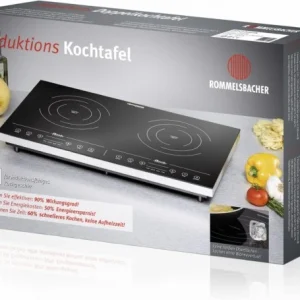 Rommelsbacher CT 3410/IN Induktionskochplatte Edelstahl 9