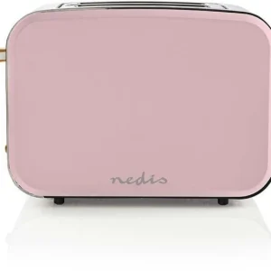 Nedis KABT510EPK Kompakt-Toaster Rosa 16