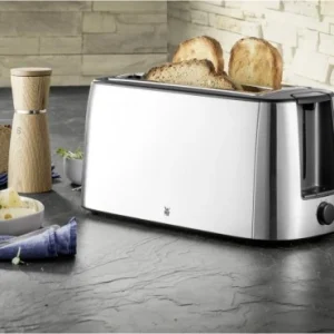 WMF Bueno Pro Doppel-Langschlitz Toaster 0414150011 Cromargan Matt 12