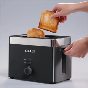 Graef TO 62 Doppelschlitz-Toaster Schwarz 12
