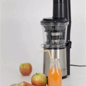 Caso SJW 500 Design Slow Juicer Entsafter Edelstahl/schwarz 12