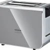 Siemens TT86105 Doppelschlitz-Toaster Urban Grey/schwarz 20