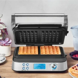 Gastroback Waffeleisen Advanced Control Waffelautomat Silber 10