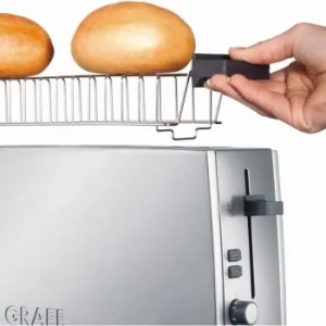 Graef TO 90 Langschlitz-Toaster Aluminium/edelstahl 14