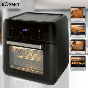 BOMANN FR 6031 H CB Heißluft-Fritteuse Schwarz 13