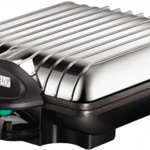 Unold 48266 Waffelautomat Silber/schwarz 7