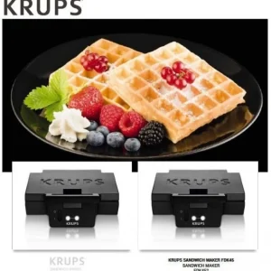Krups FDK 452 Sandwichtoaster Schwarz Matt 7