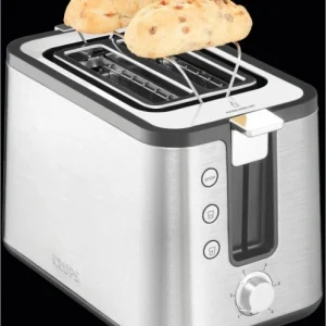 Krups KH 442 Control Line Kompakt-Toaster Edelstahl/schwarz 14