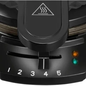Unold 48235 Waffelautomat Diamant Schwarz 10
