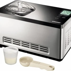 Unold 48845 Gusto Eismaschine Schwarz/edelstahl 10