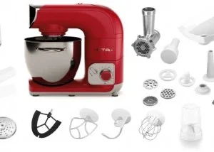 Eta Storio 0028-63 Küchenmaschine Rot 6