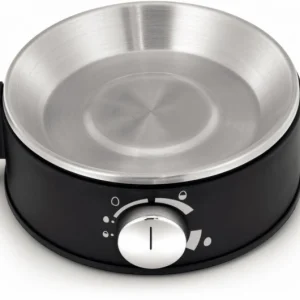 WMF STELIO Eierkocher Cromargan Matt/schwarz 8