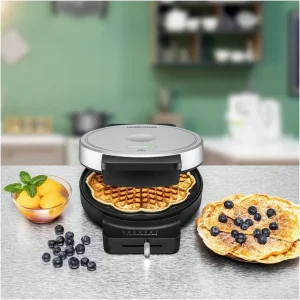Rommelsbacher WA 850 Waffelautomat Schwarz/silber 7