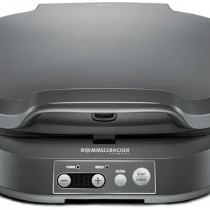 Rommelsbacher ST 1800 Sandwichtoaster Schiefergrau 12