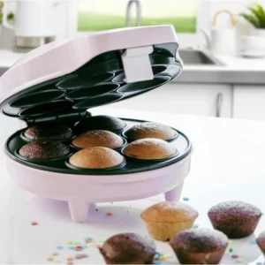 Bestron ACC217P Cupcake Maker Hellrosa 12