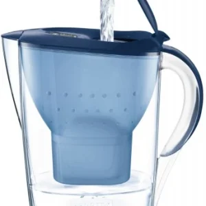 BRITA Wasserfilter-Kanne Marella Blau Inkl. 12 MAXTRA+ Wasserfilter 7