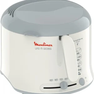 Moulinex AF1211 Uno M Access Fritteuse Weiß/grau 16