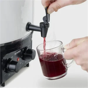 Severin EA 3655 Glühwein- Und Einkochautomat Weiß/schwarz 10