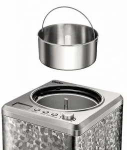 Unold 48870 Eismaschine Profi Edelstahl 14