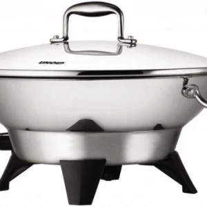 Unold 48736 Edel Elektro-Wok Edelstahl 10