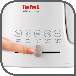 Tefal FF1000 MaxiFry Fritteuse Weiß 10
