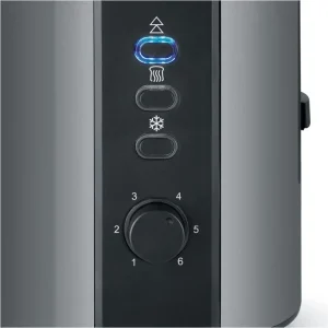 Severin AT 9541 Limited Edition Kompakt-Toaster Grau-metallic/schwarz 7